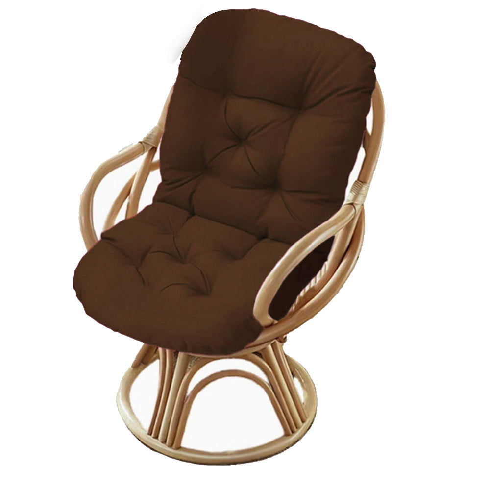2Pcs Dining Chair Cushion Mat for Wicker Chair Tatami Garden Patio Coffee