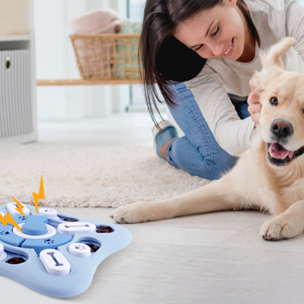 Dog Puzzle Toy Treat Dispensing for Dog Slow Feeder and IQ Interactive Toy