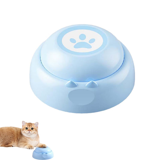 Pet Communication Button Toy Recordable Speaking Button for Pet Training Blue