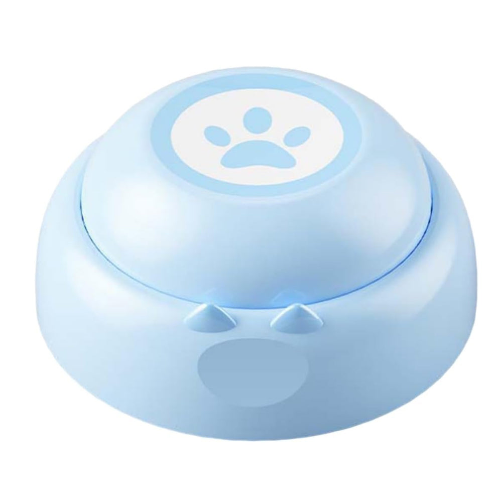 Pet Communication Button Toy Recordable Speaking Button for Pet Training Blue