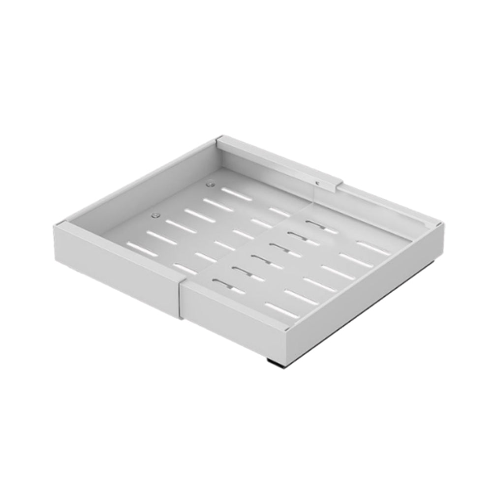 Pull Out Cabinet Organizer Expandable Drawer Storage Rack Slide Out Drawer White