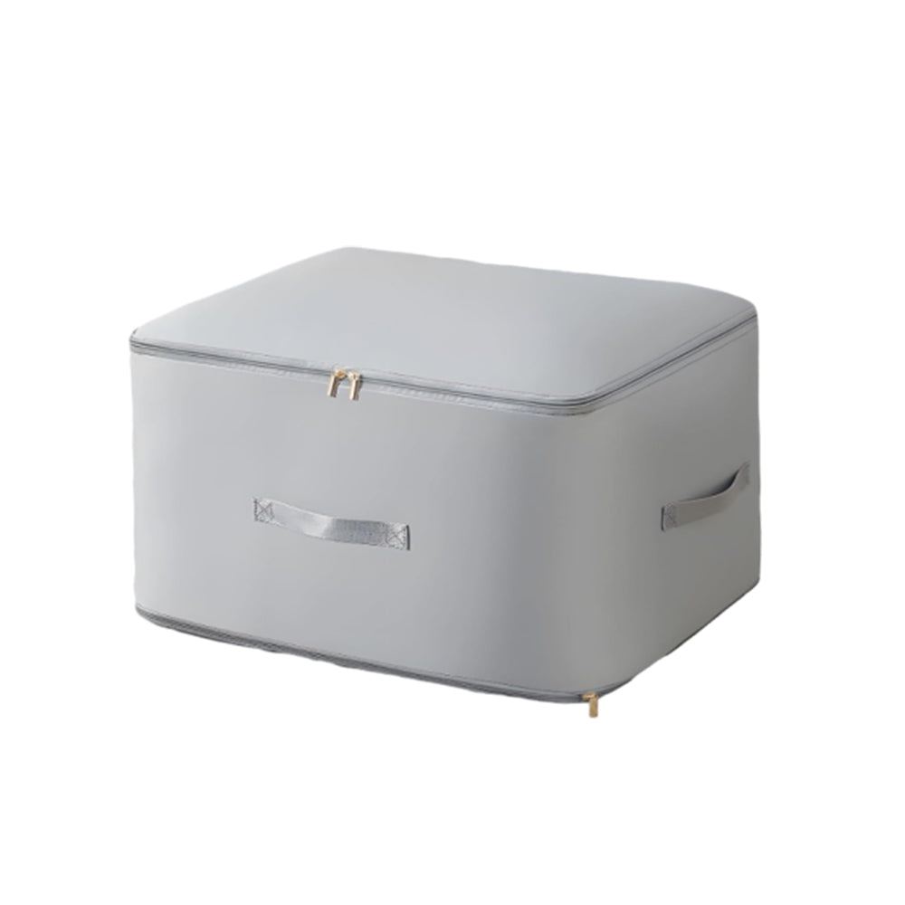 Ultra Space Saving Self Compression Organizer Heavy Duty Moving Bag Grey XL