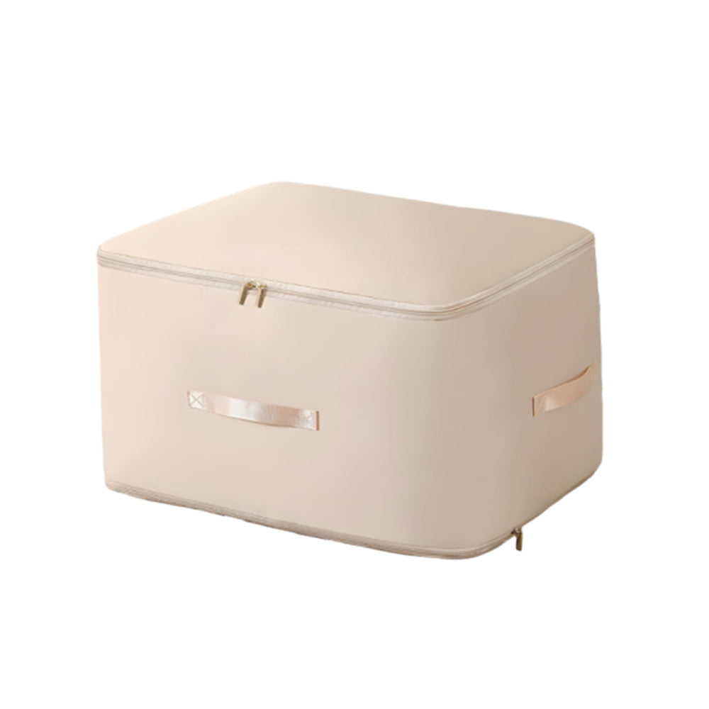 Ultra Space Saving Self Compression Organizer Heavy Duty Moving Bag LightPink XL