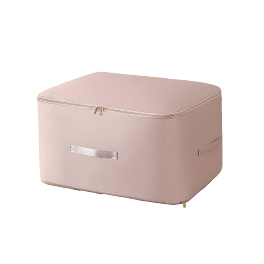 Ultra Space Saving Self Compression Organizer Heavy Duty Moving Bag Pink L