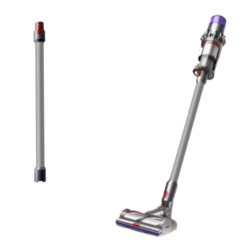 Tube Extension Wand for DysonV7 V8 V10 V11 Vacuum Cleaner Quick Release Grey