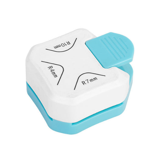 3-in-1 Corner Rounder Craft Paper Puncher Hole Punch Scrapbooking Cutter White