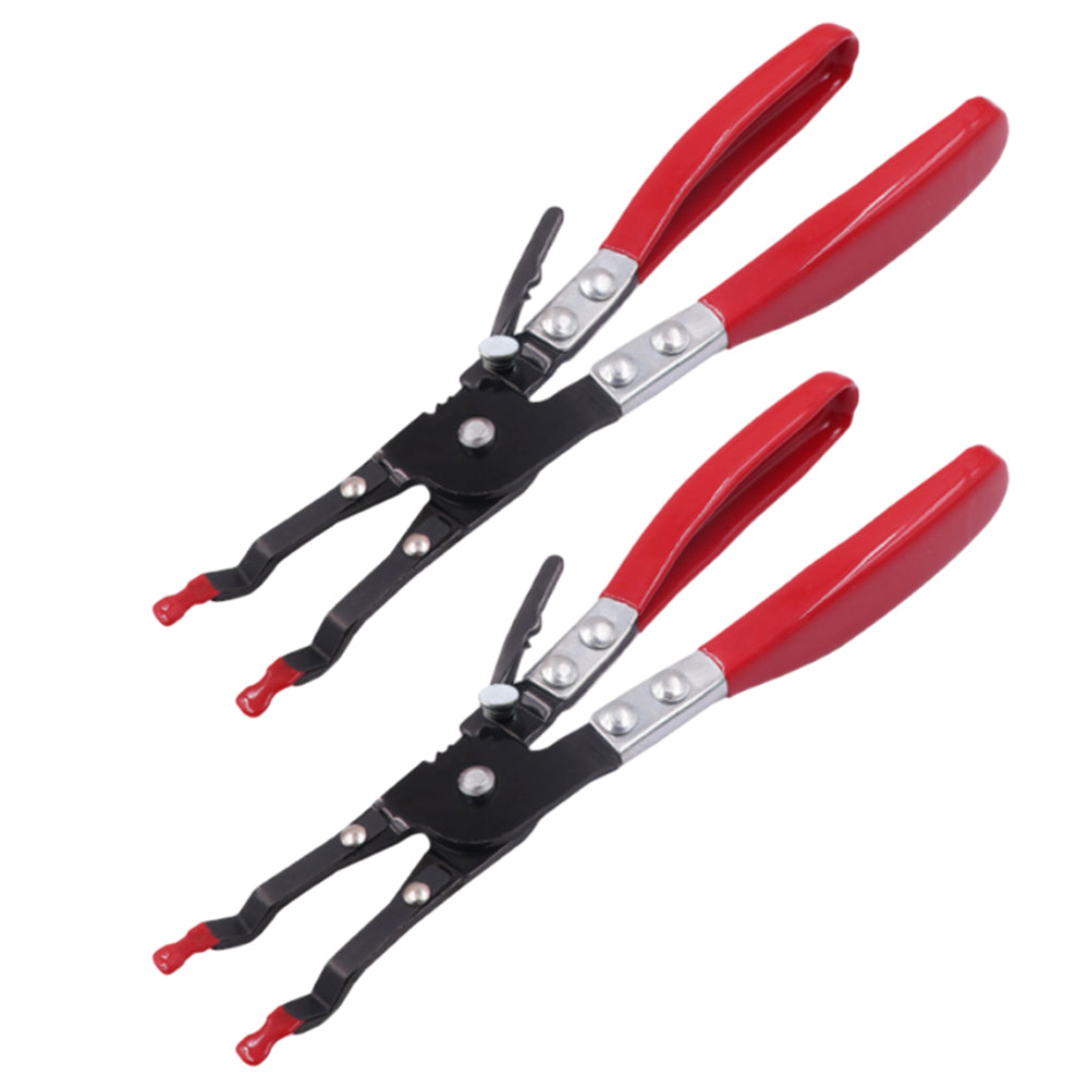 2Pcs 2 Wire Welding Clamp Hold Solder 245mm Soldering Aid Steel Plier