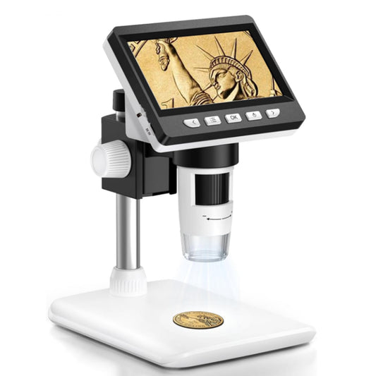 Coin Microscope 1000x Coin Magnifier Digital Microscope Camera IPS Screen