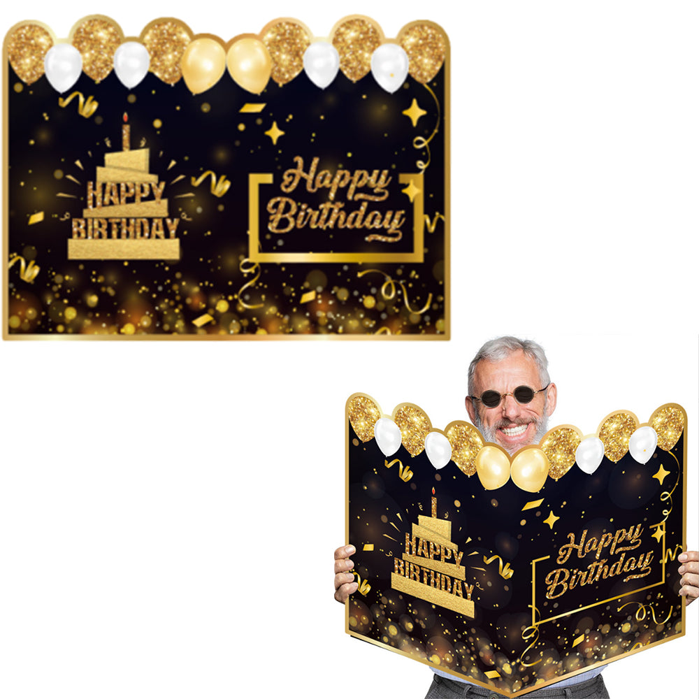 Jumbo Birthday Card Giant Guest Book Big Happy Birthday Card for Party
