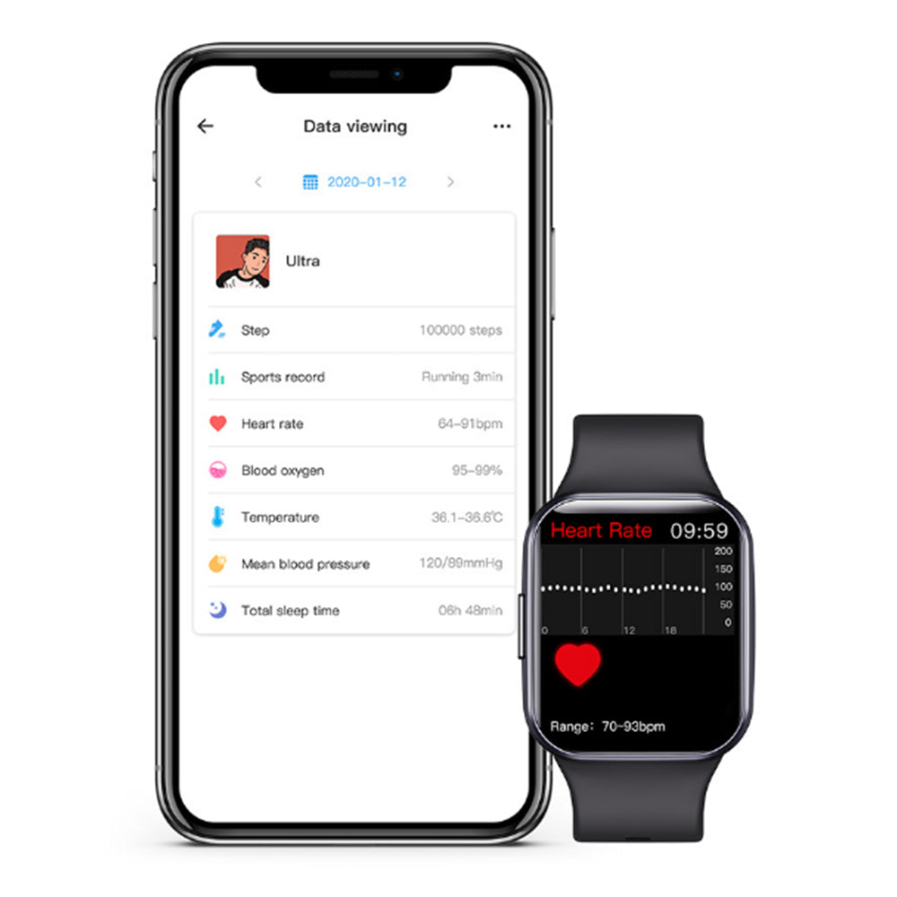 Bluetooth Smart Watch Health Fitness Tracker
