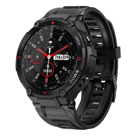 Bluetooth Smart Watch Fitness Tracker Blood Pressure Heart Rate Monitor Black