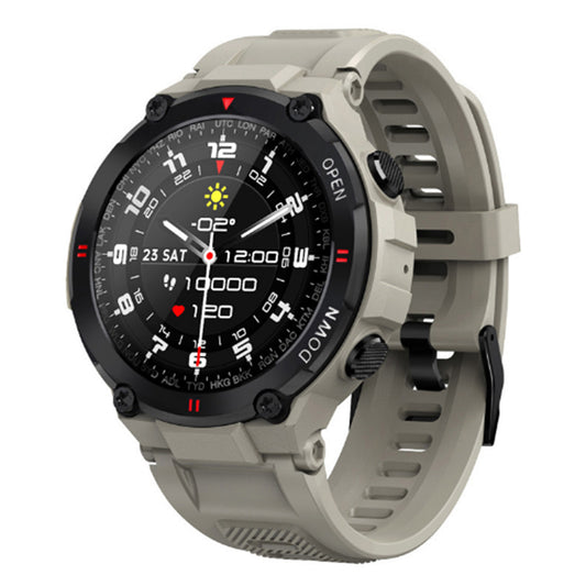 Bluetooth Smart Watch Fitness Tracker Blood Pressure Heart Rate Monitor Grey