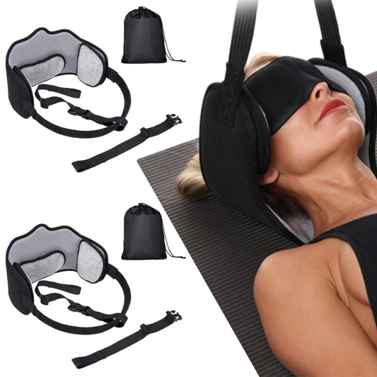 2Pcs Neck Hammock Stretcher Portable Cervical Traction Device Neck Pain Relief