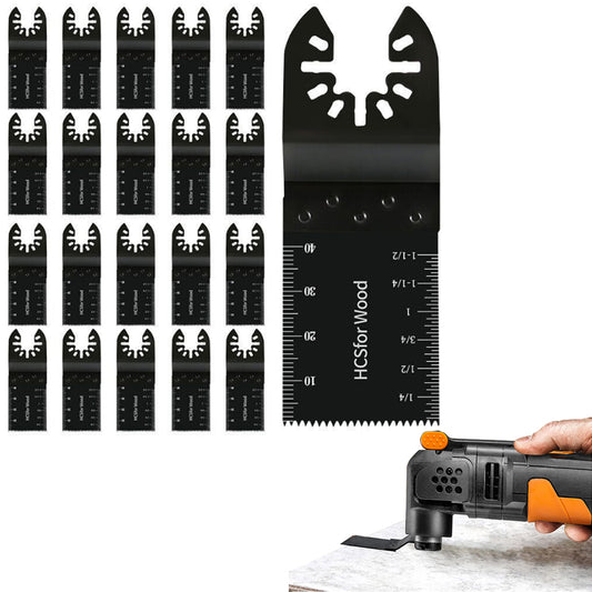 20Pcs Oscillating Multi Tool Blades Universal Saw Blade 35mm Wood Metal Cutter
