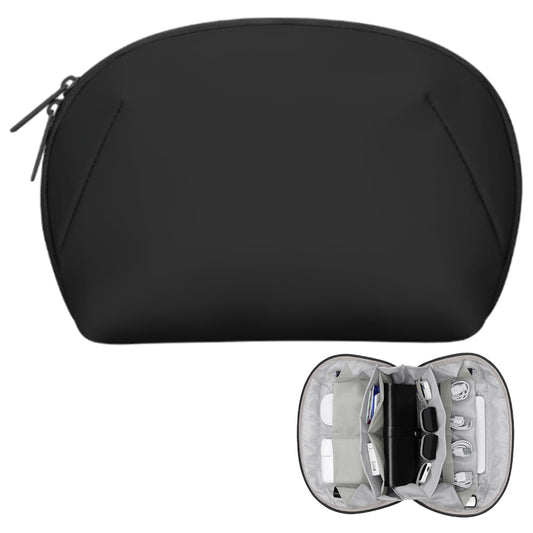 Travel Gadget Organizer Bag Portable Electronics Accessories Pouch Bag Black L