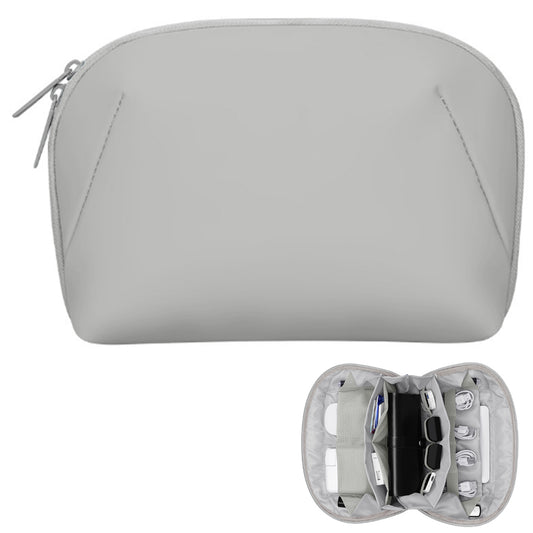 Travel Gadget Organizer Bag Portable Electronics Accessories Pouch Bag Grey S
