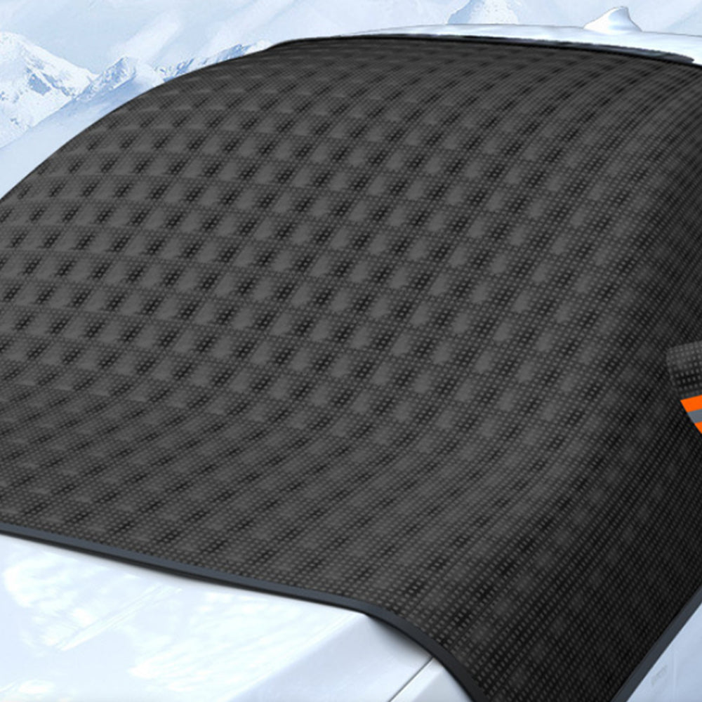 Car Windshield Snow Cover Sun Shade Protector Dust Frost Shield with 12 Magnets