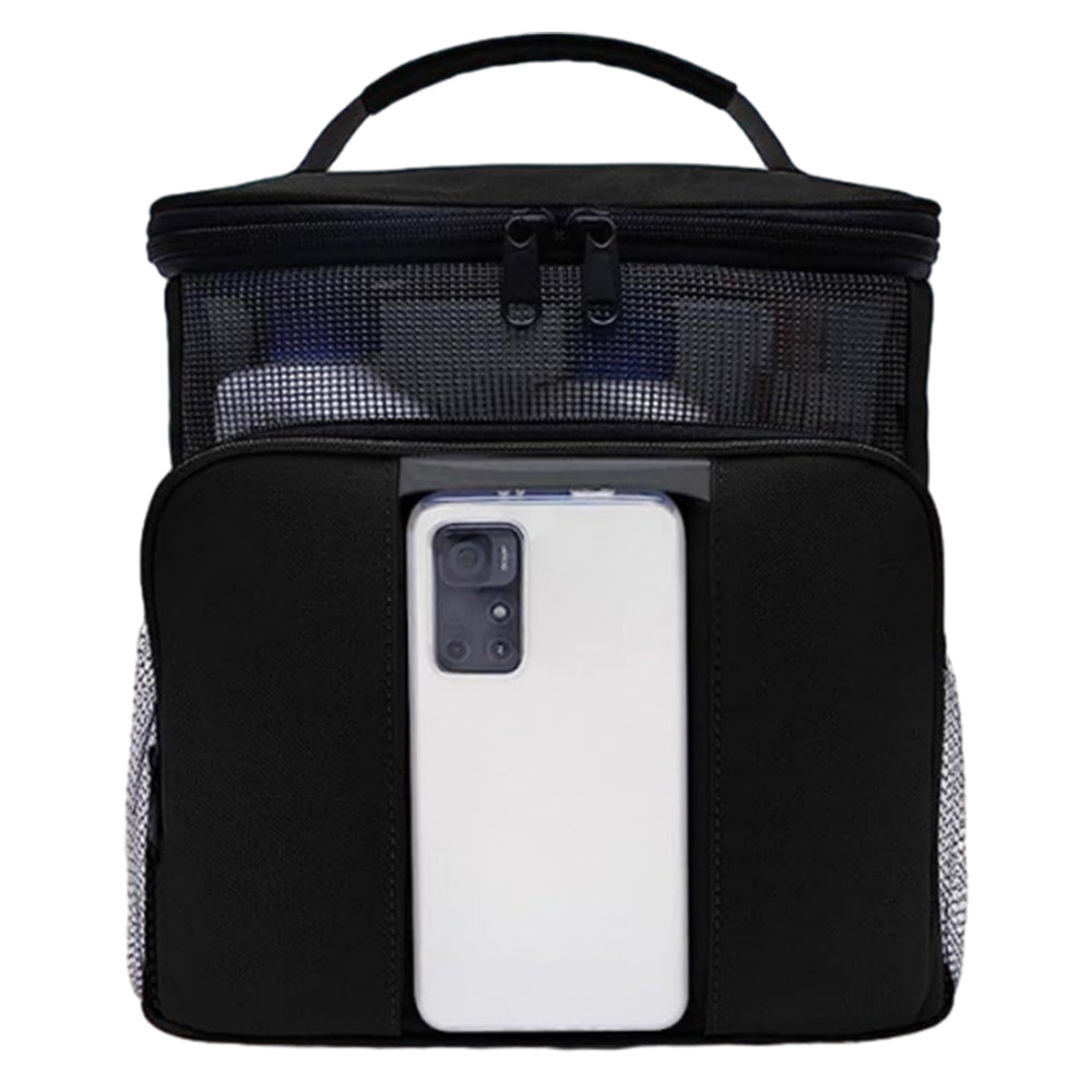 Large Capacity Hanging Makeup Cosmetic Bag Travel Storage Toiletry Bag Black