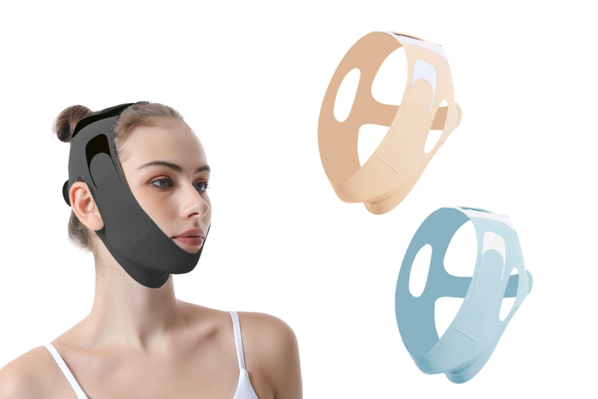 V-Lift Face Mask Adjustable Sleep Beauty Contouring Band for Facial Tightening