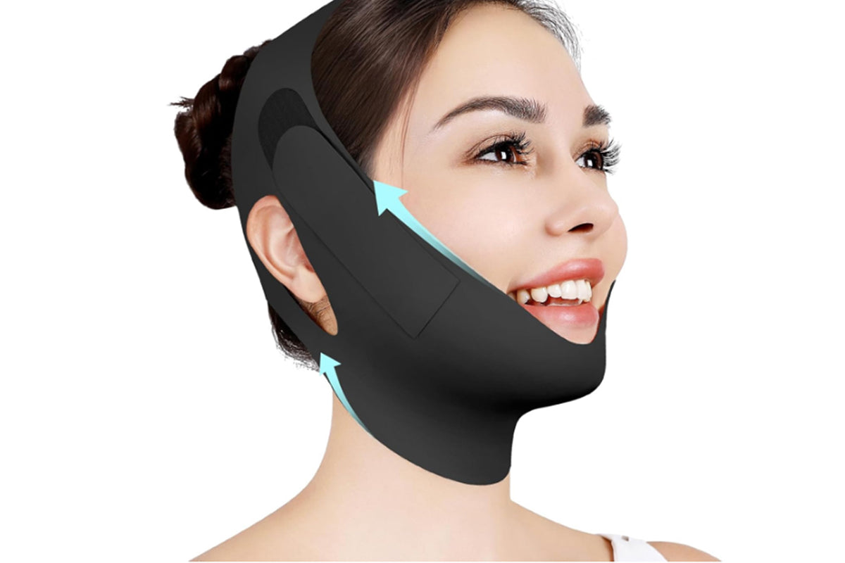 V-Lift Face Mask Adjustable Sleep Beauty Contouring Band for Facial Tightening