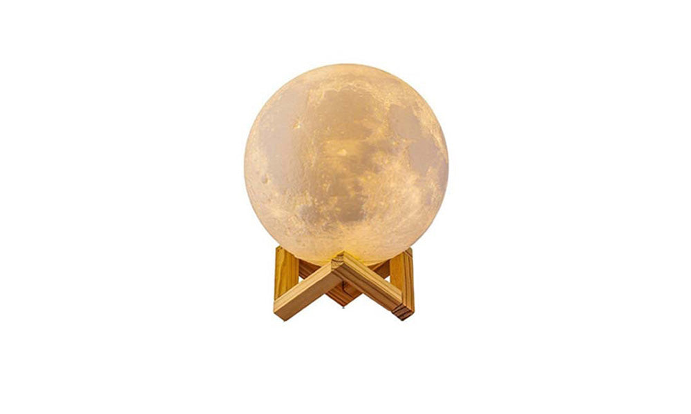 8cm RGB Moon Lamp Night Light with Remote Control