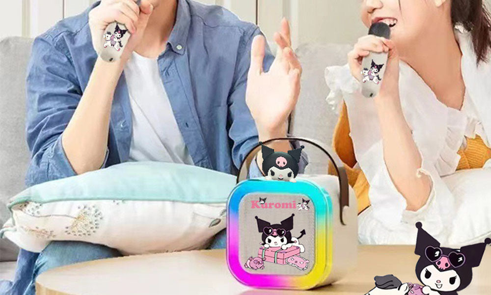 Wireless Bluetooth Karaoke Machine with Microphone Home KTV Singing Toy