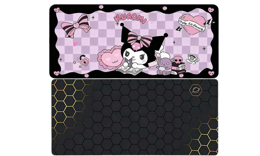Large Cartoon Desk Mat for Office and Gaming