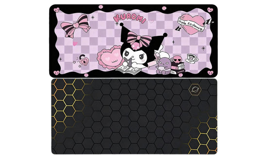 Large Cartoon Desk Mat for Office and Gaming