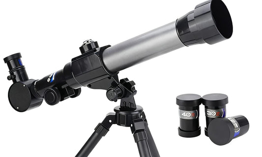 60mm Telescopes with Adjustable Tripod for Astronomy Starter
