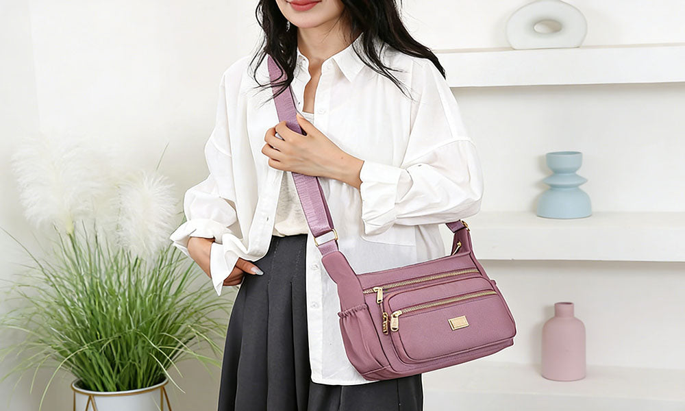Fashion Large Capacity Ladies Messenger Crossbody Bag for Travel and Daily Use