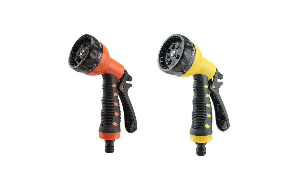 Plastic Garden Watering Spray Gun High-Pressure Spray Nozzle for Plants and Cleaning