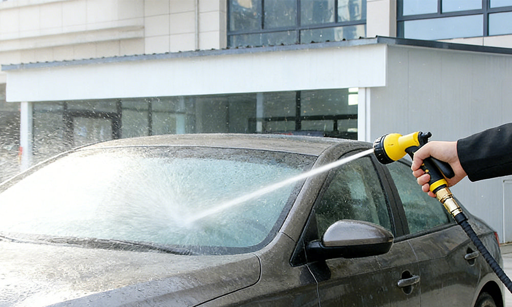 Plastic Garden Watering Spray Gun High-Pressure Spray Nozzle for Plants and Cleaning
