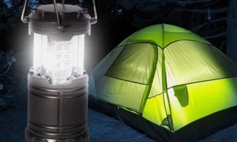 LED Camping Lantern Portable Outdoor Emergency Hiking Light