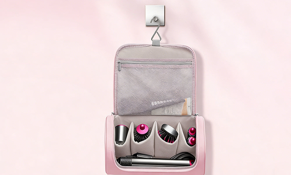 Large Capacity Hair Tool Storage Bag Portable Travel Hair Dryer Carry Case