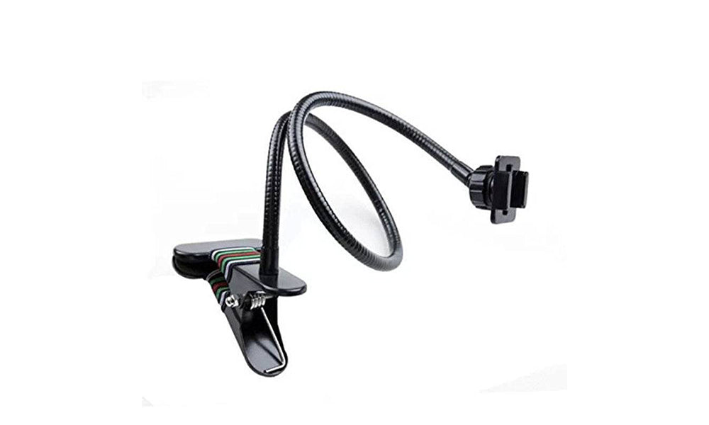 Flexible Gooseneck Mount Stand with Clamp for Camera and Webcam