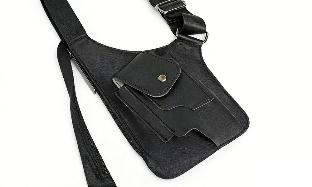 Anti-Theft Underarm Shoulder Bag Concealed Crossbody Chest Sling Bag