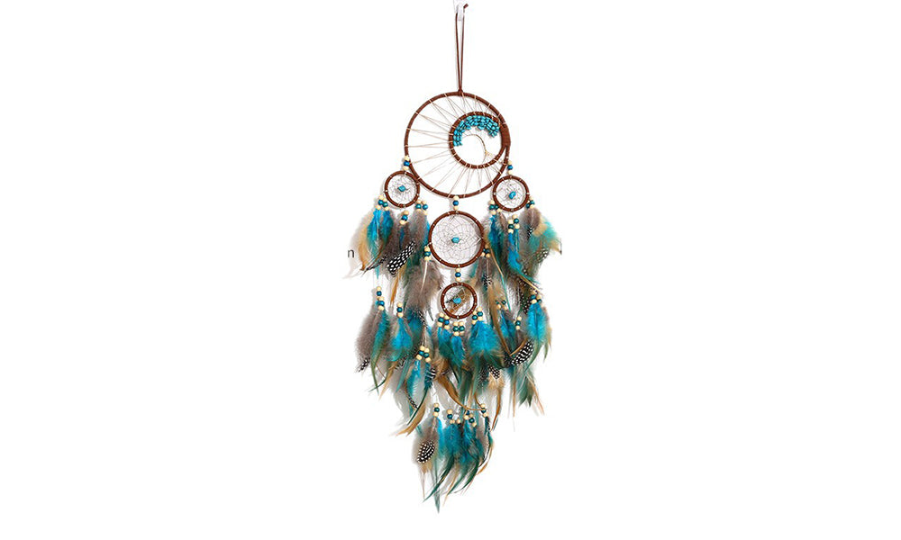 Tree of Life Dream Catcher Feather Boho Wall Hanging Decor Bedroom Home Ornament