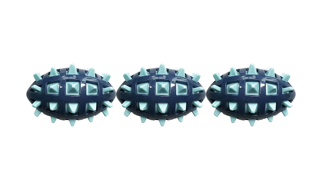 3Pcs Dog Chew Toys for Aggressive Chewers Squeaky TPR Pet Toys