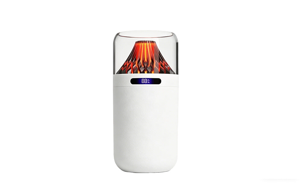 Volcano Humidifier Rechargeable Aroma Diffuser LED Night Light for Home Car