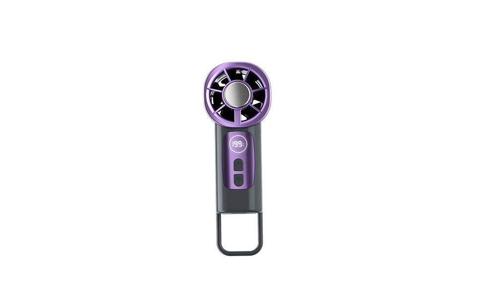 Portable Mini Clip Fan Rechargeable USB Cooling Fan with Hook Adjustable Wind Speed