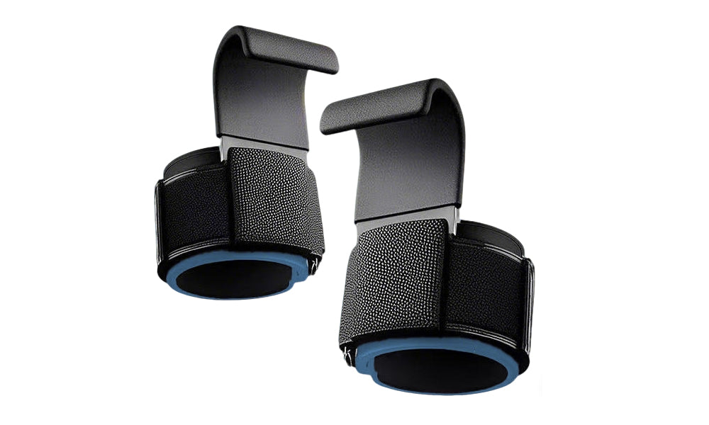 Weightlifting Hooks Gym Grip Straps Non Slip Wrist Support for Strength Training