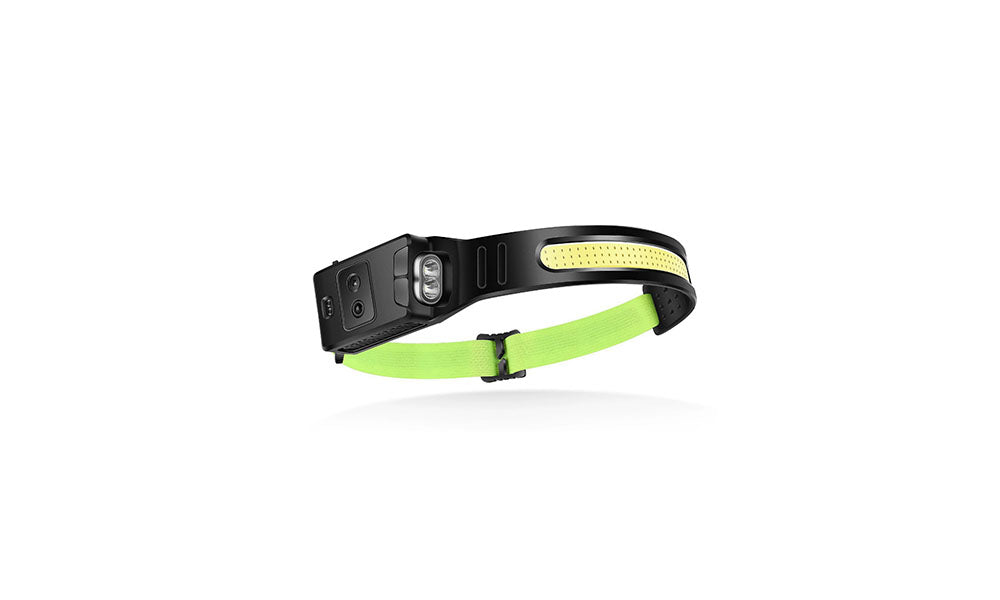 1/2PCS  Rechargeable COB LED Headlamp Motion Sensor Headlight for Outdoor Camping Running