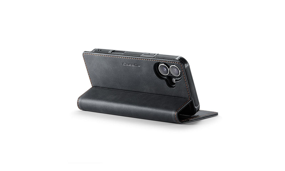 Detachable Wallet Phone Case Flip Cover for iPhone 17 Compatible with Magnetic Charging