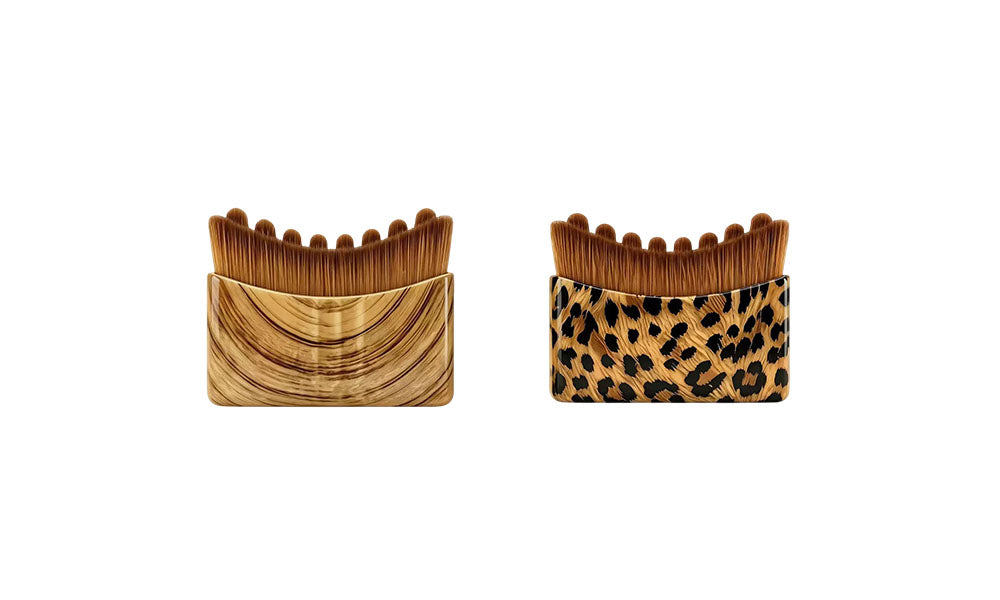 2Pcs Facial Eye Neck Care Brush Soft Bristle Jawline Skincare Brush for Daily Use
