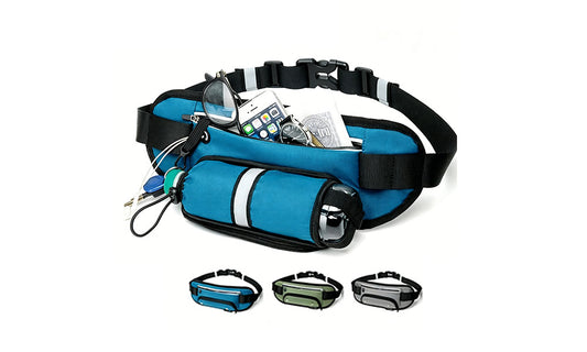 Adjustable Running Waist Bag Fanny Pack Water Resistant Phone Holder for Men Women