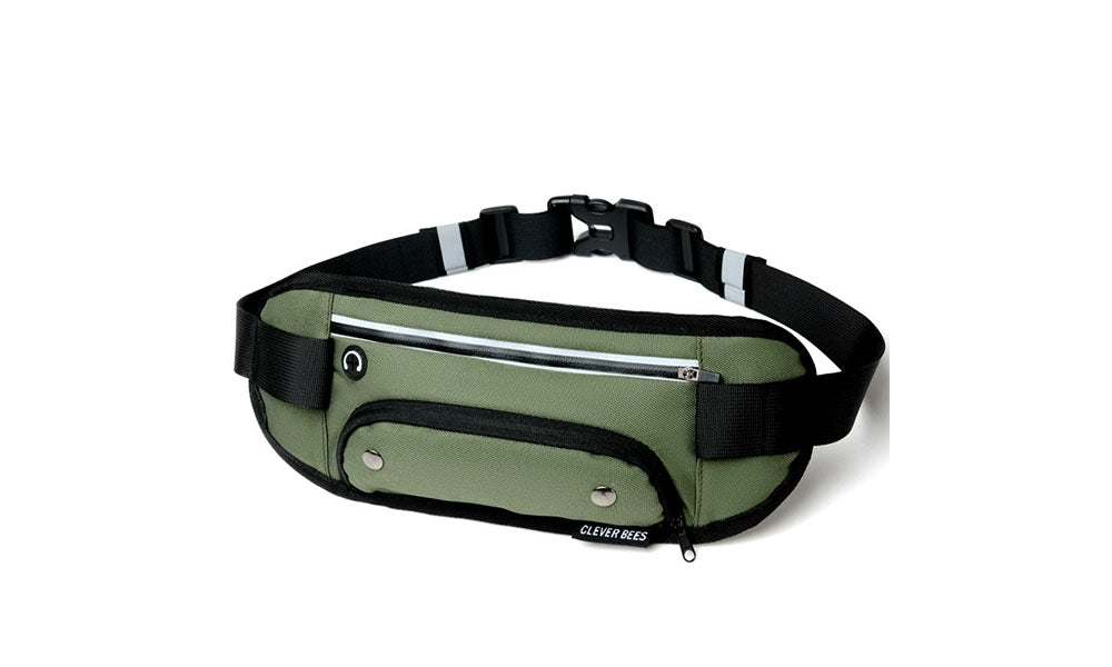 Adjustable Running Waist Bag Fanny Pack Water Resistant Phone Holder for Men Women