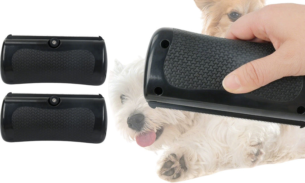 2Pcs Pet Deshedding Comb Grooming Brush for Cats Dogs Rabbits and Horses