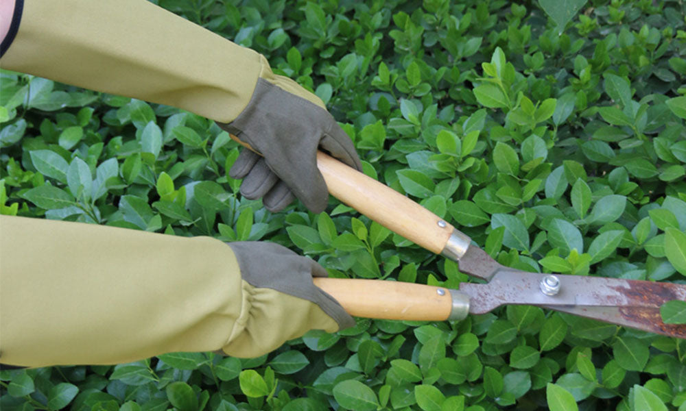 Long Gardening Work Gloves Anti Slip Protective Gloves for Yard Handling Welding