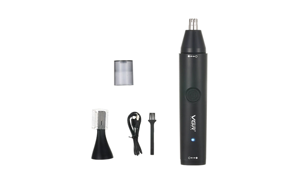 Rechargeable Nose Hair Trimmer for Men Cordless Nasal Eyebrow Grooming Tool