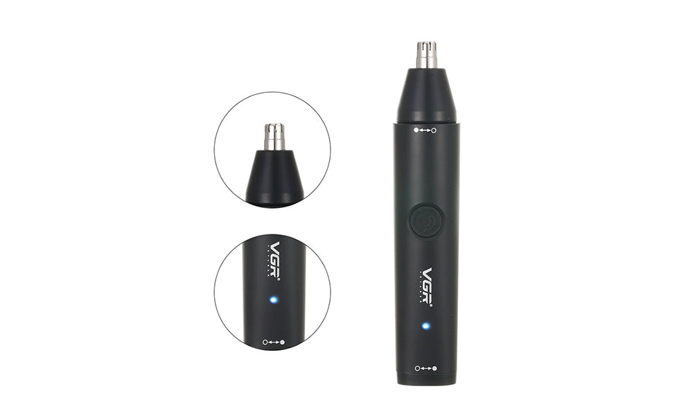 Rechargeable Nose Hair Trimmer for Men Cordless Nasal Eyebrow Grooming Tool